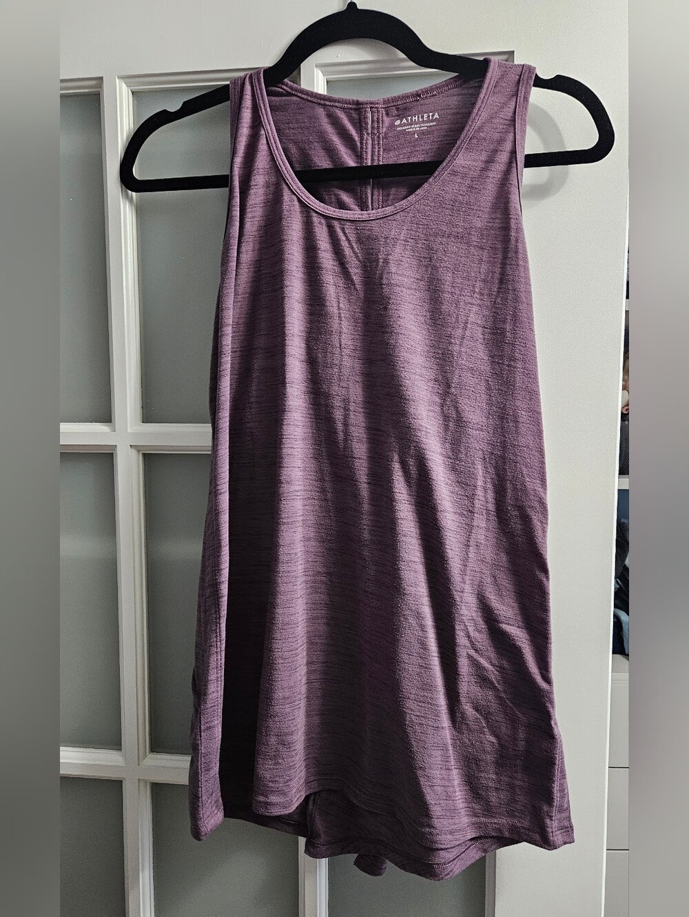 Athleta Plum Scoop-Neck Performance Tank